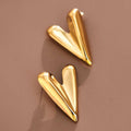 The Heart On Your Sleeve 18K Gold Studs
