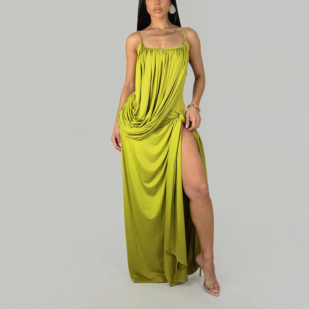 The Amara Twist Maxi Dress