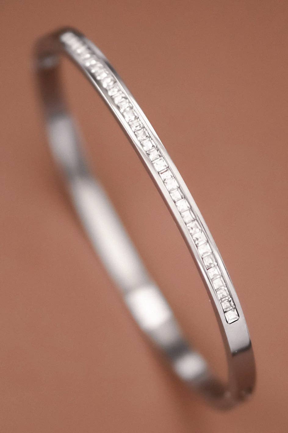 The Final Touch Silver Bangle