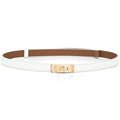 Leather Clinched and Polished Belt