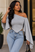 The One-Sided Story Top