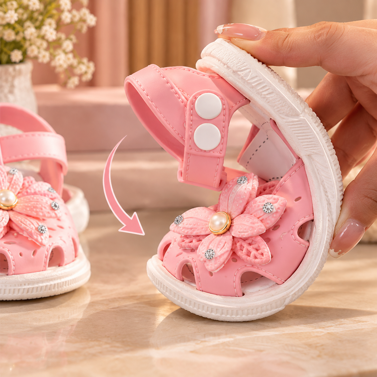 Little Bow Peep Sandals