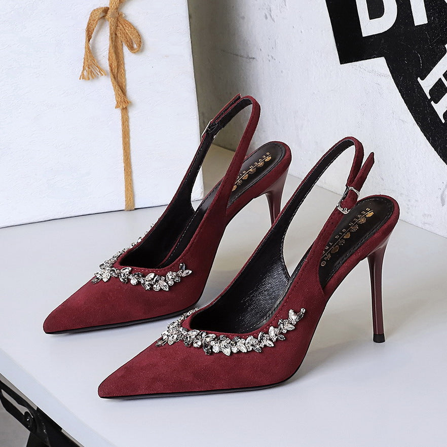 Cocktail Pointed Toe Heels