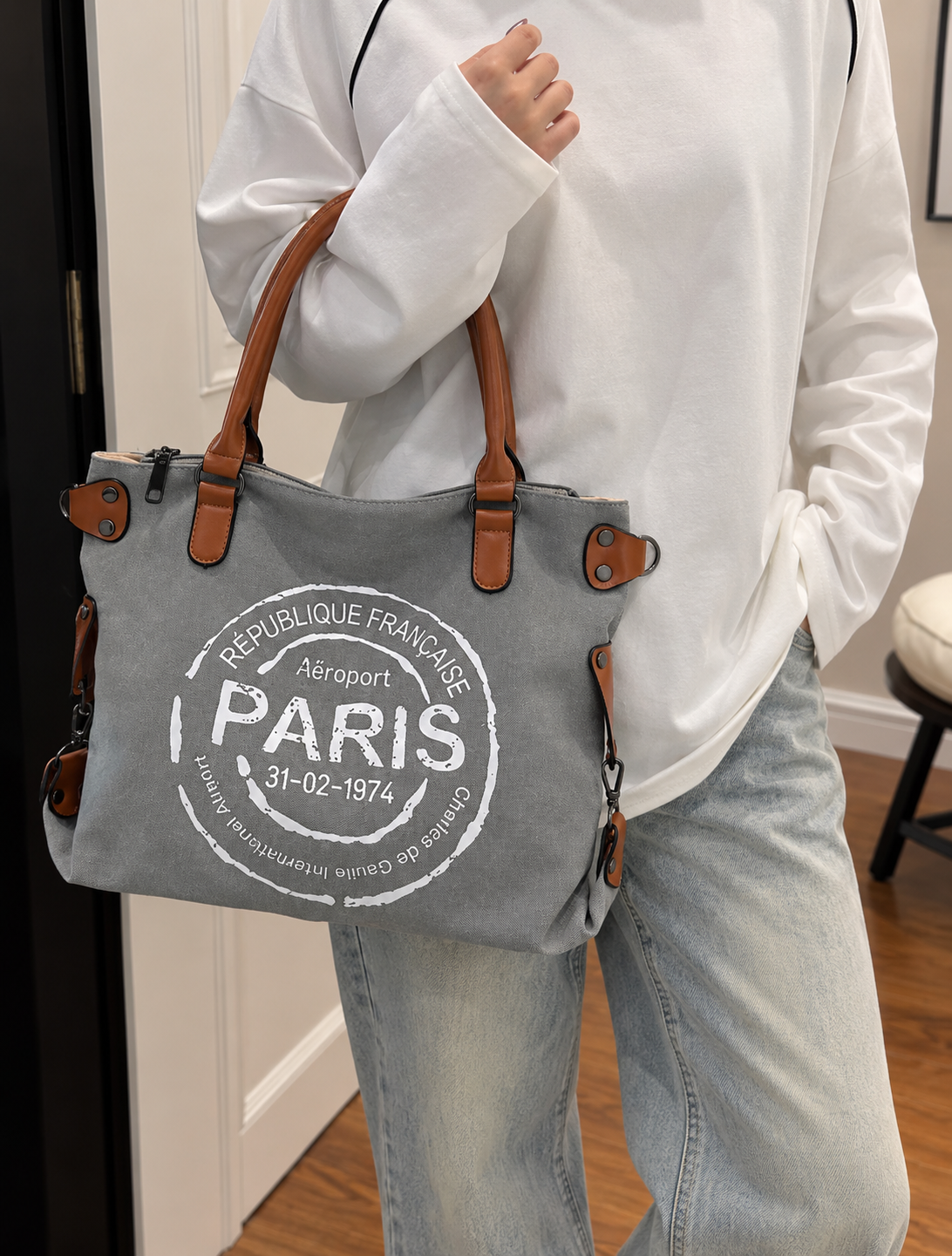 Errands in Paris No Fill Handbag