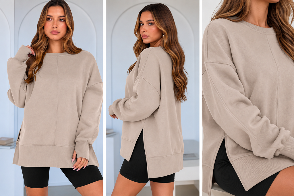 The Off-Duty Oversized Sweatshirt