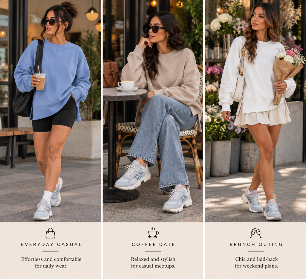The Off-Duty Oversized Sweatshirt
