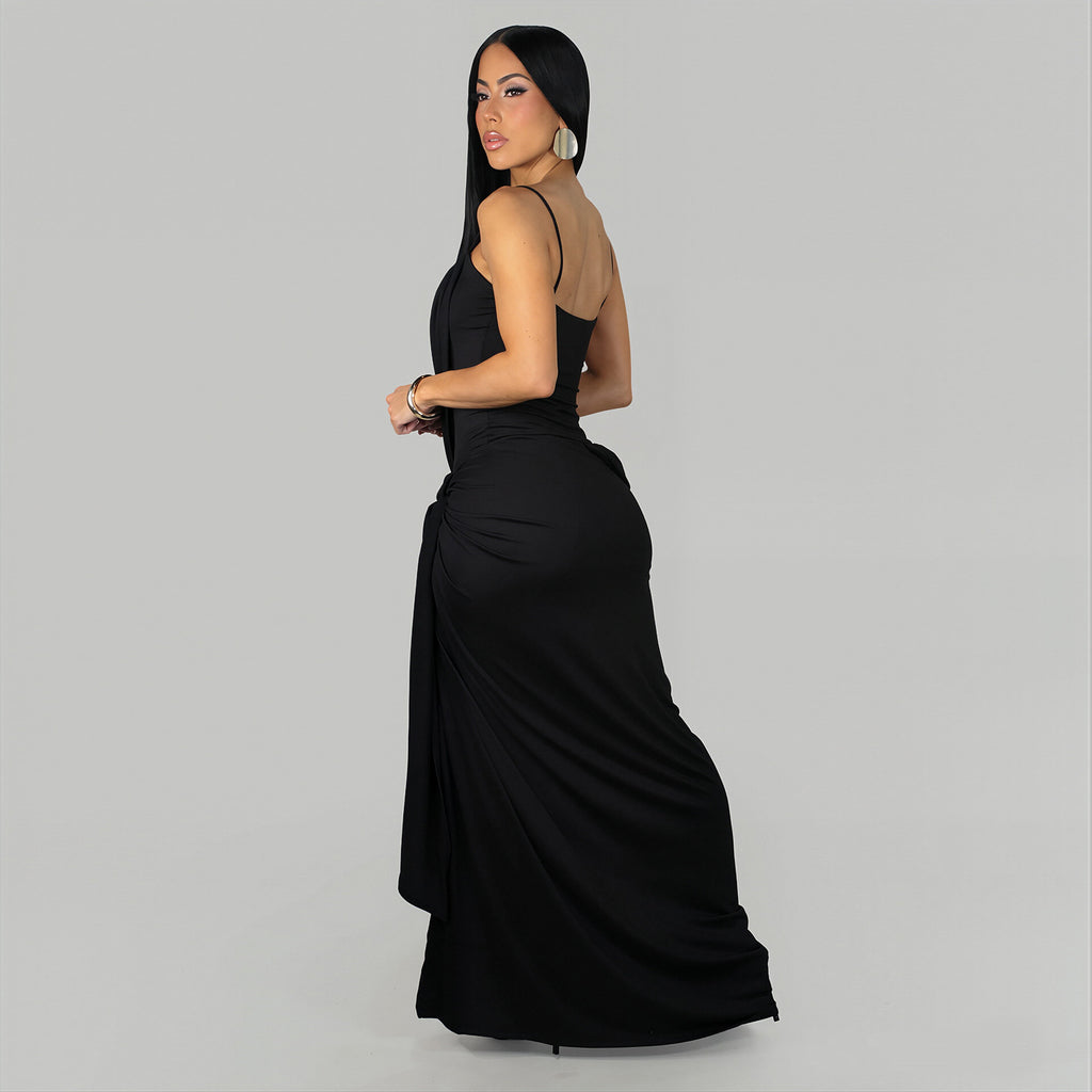 The Amara Twist Maxi Dress