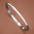 The Final Touch Silver Bangle